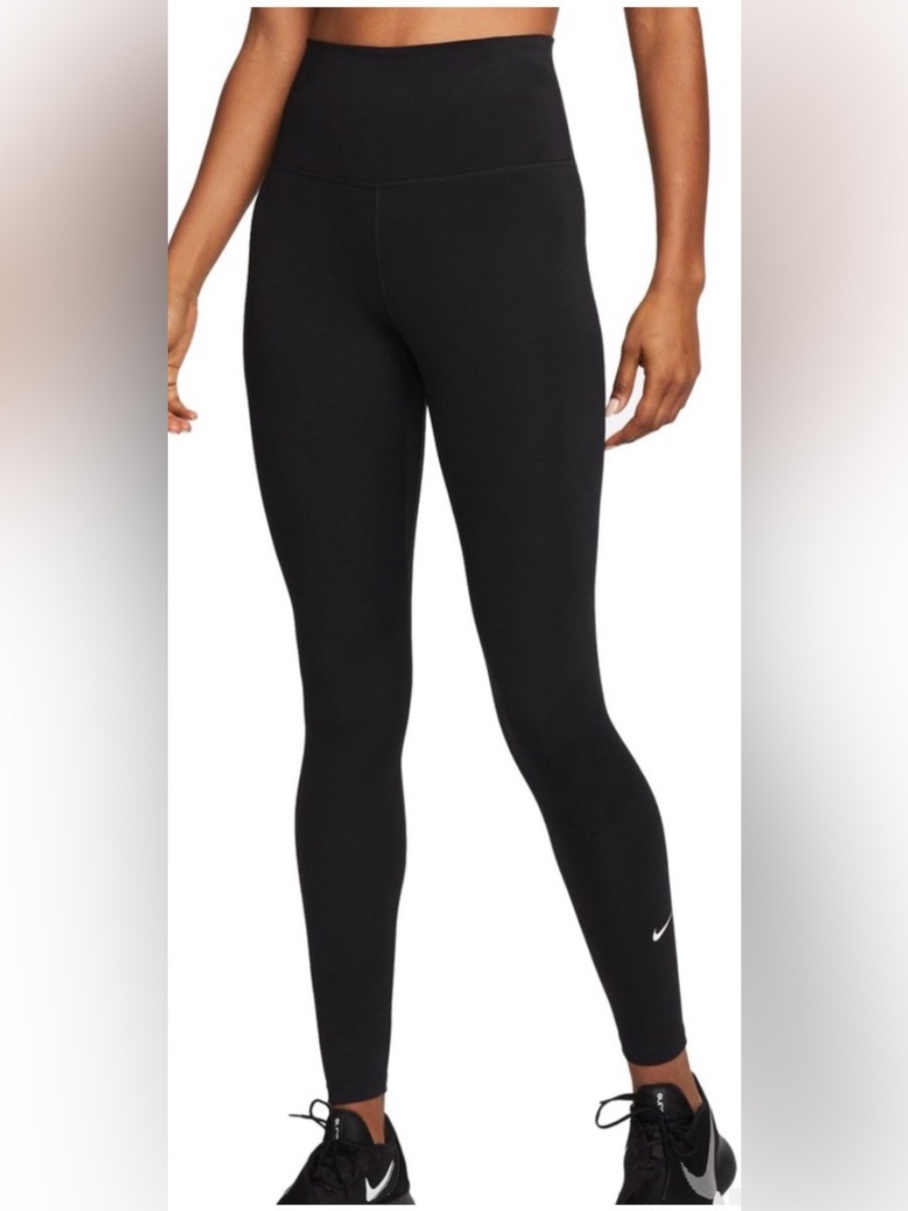 Nike One Women’s Training Leggings Black NWT